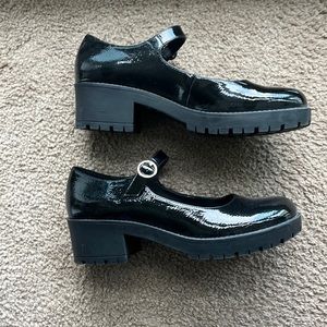 Pleather Mary Janes